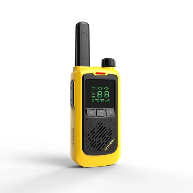Yellow Two Way Radio 