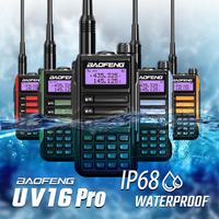 Baofeng UV-16 Long Range Handheld Walkie Talkie UHF VHF Dual Band Two Way Radio