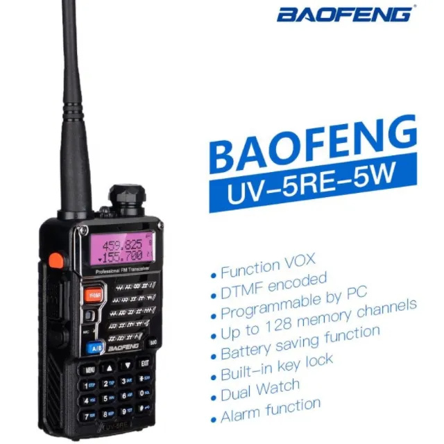 dual band handheld walkie talkie