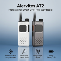 Baofeng Alervites AT2 Off‑Grid Walkie‑Talkie, 2W UHF Bluetooth Smart Radio