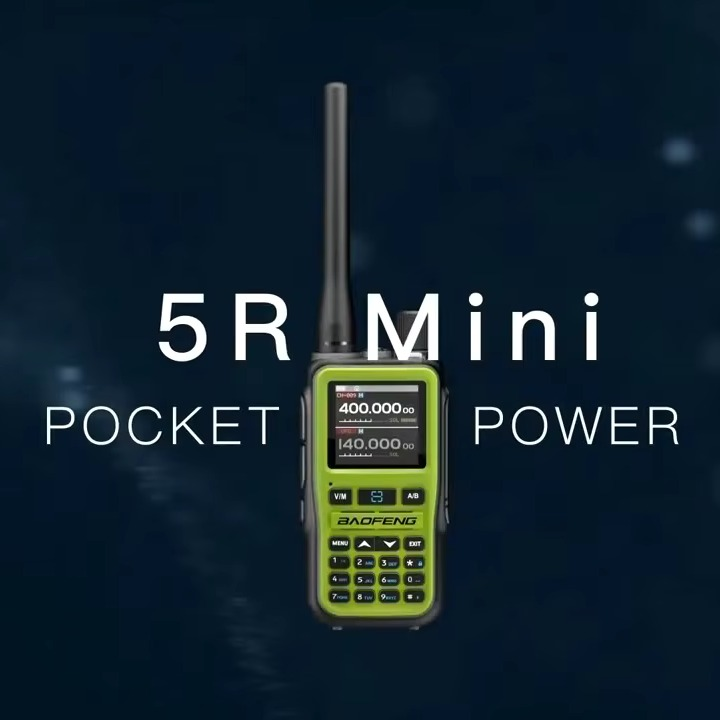 Baofeng UV-5R Mini Colorful All-Band Walkie Talkie 5W 8km FCC